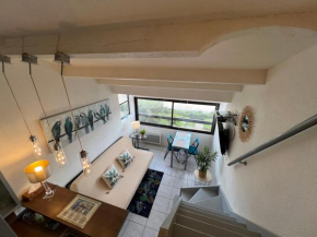 Studio agrandi mezzanine 824 - village naturiste